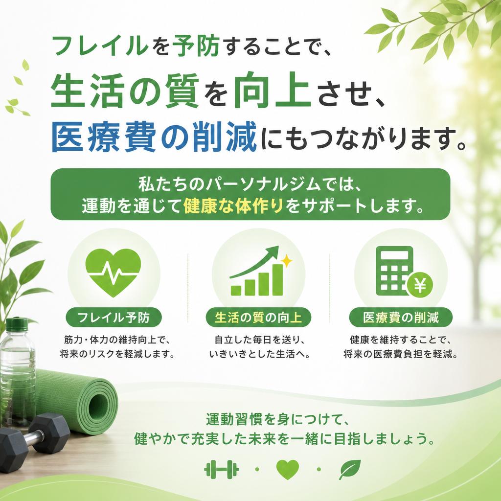 フレイル予防の重要性