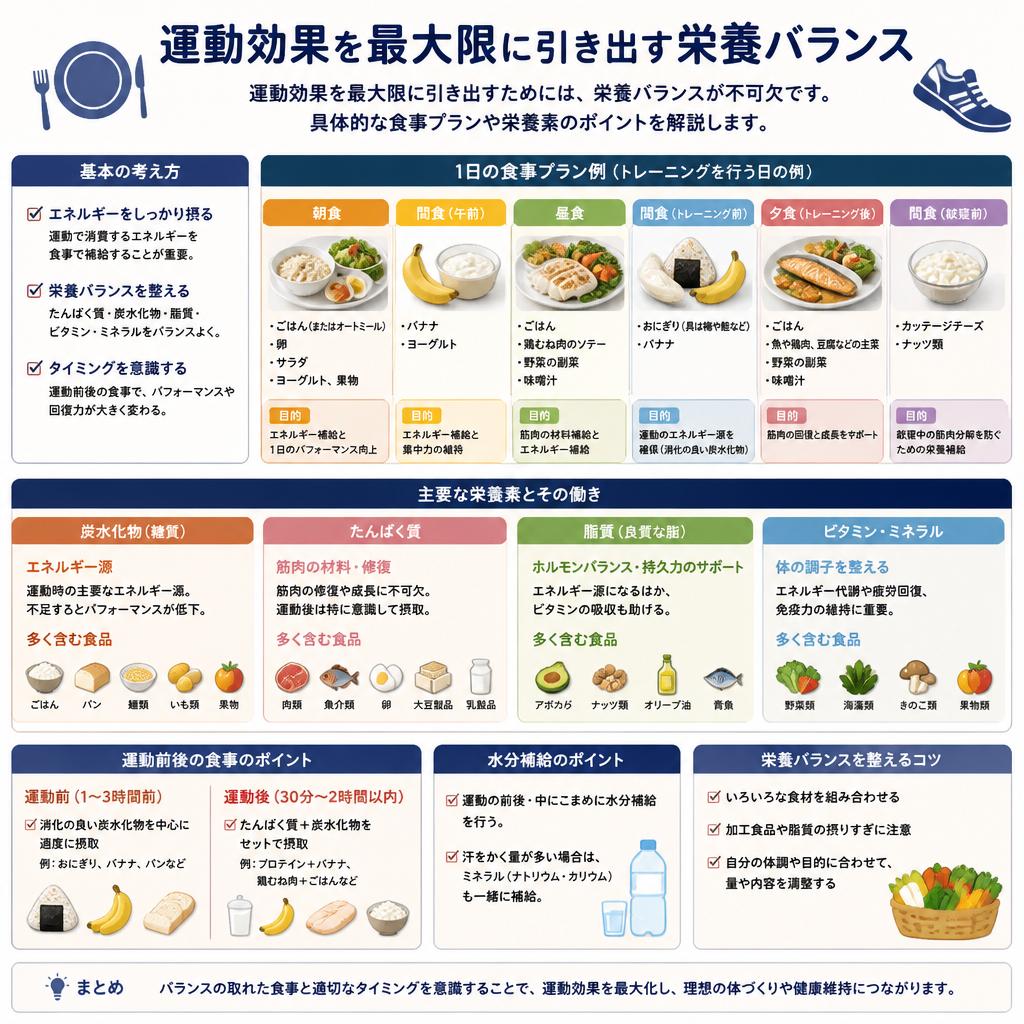 栄養バランスの重要性