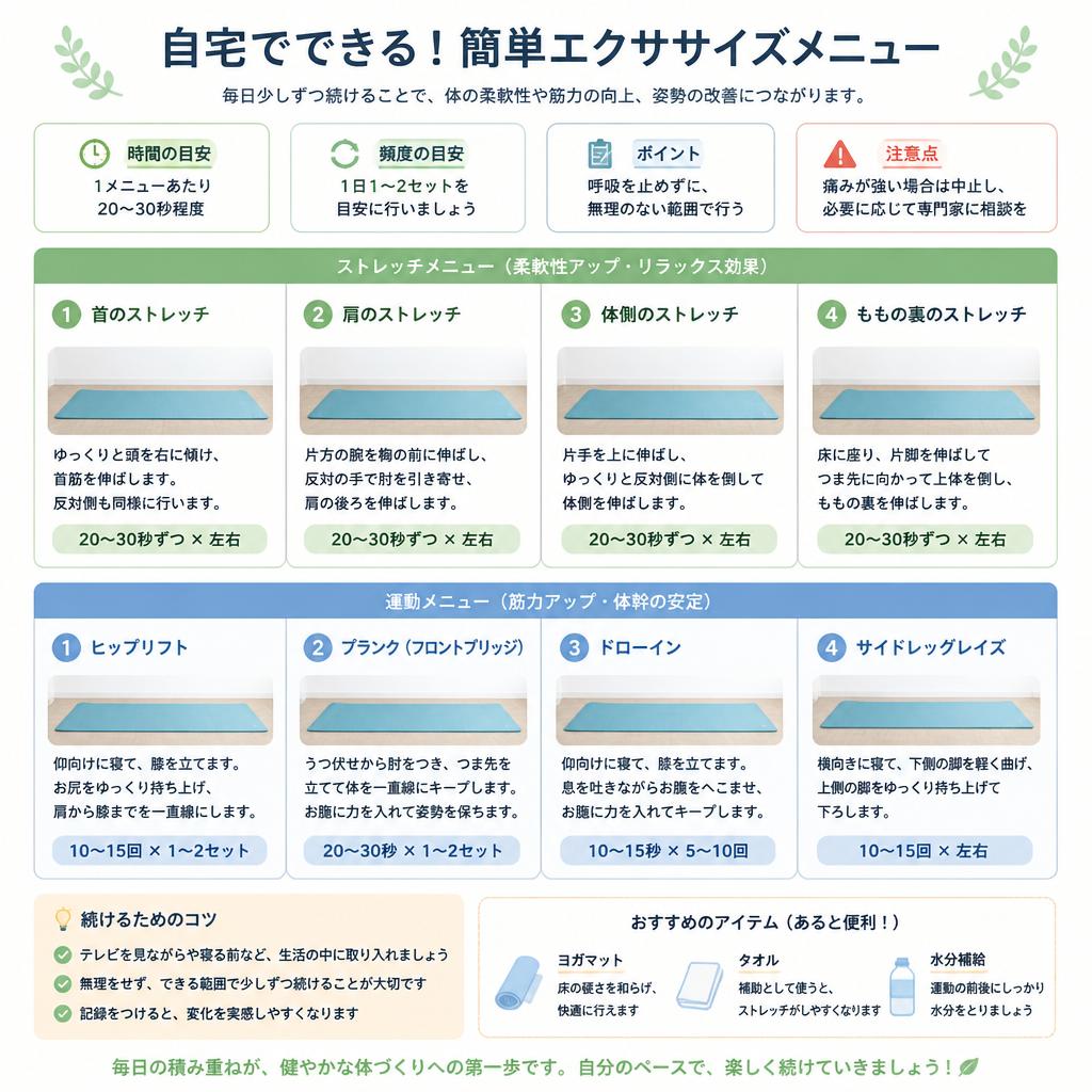 ストレッチの実践