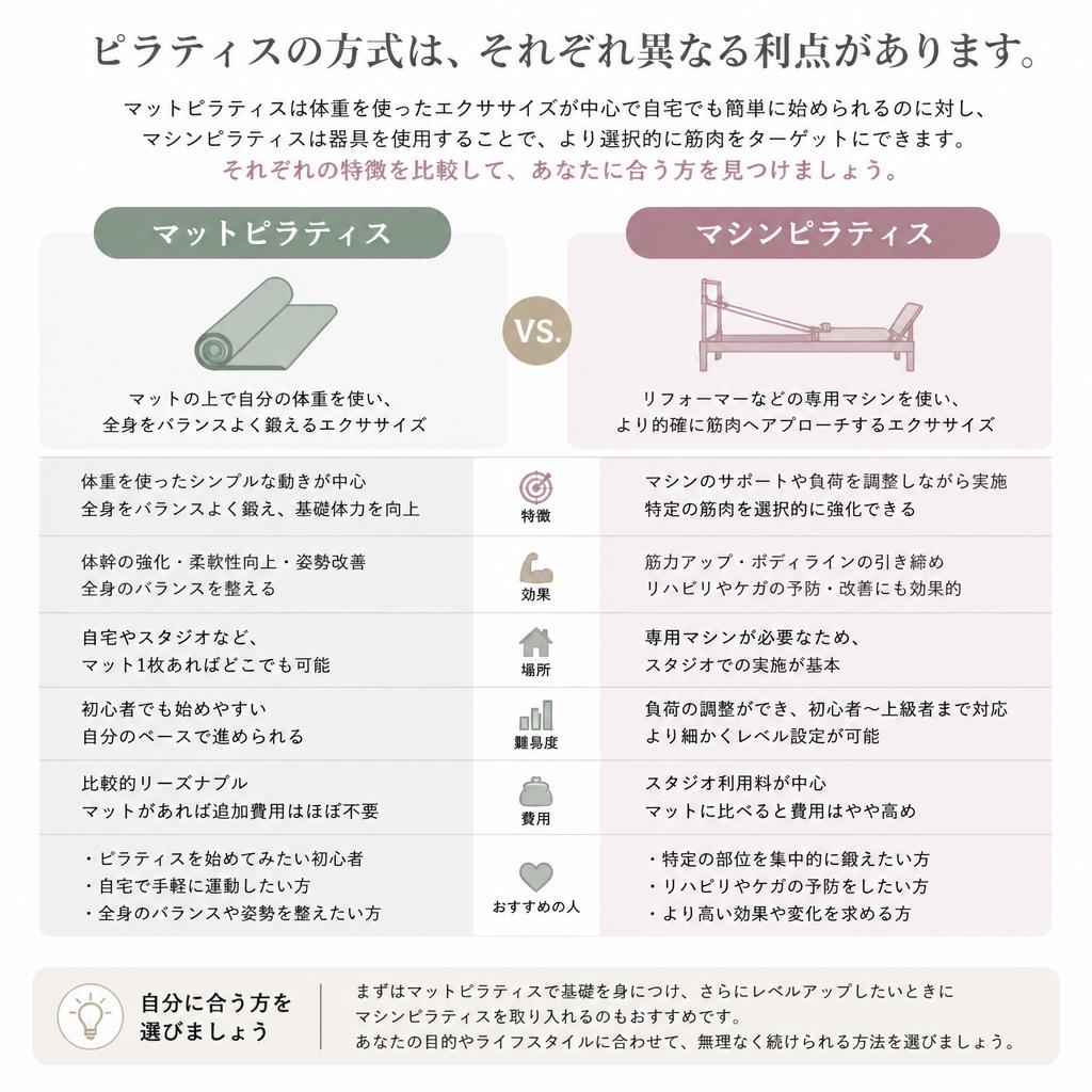 それぞれの利点を徹底比較!